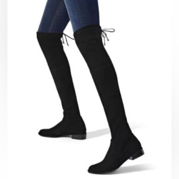 Stuart Weitzman Lowland Over the Knee Boots - Picture 1 of 16